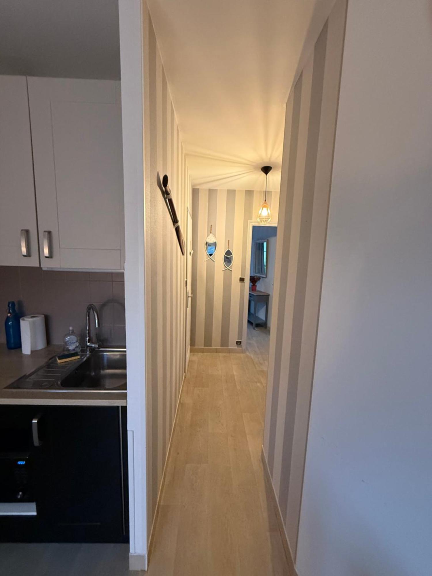 Appartement T2 Vue Sur La Riviere Avec Garage Privatif - Port De Saint-Goustan أوري المظهر الخارجي الصورة